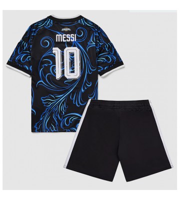 Argentina Lionel Messi #10 Bortaställ Barn VM 2026 Kortärmad (+ Korta byxor)
